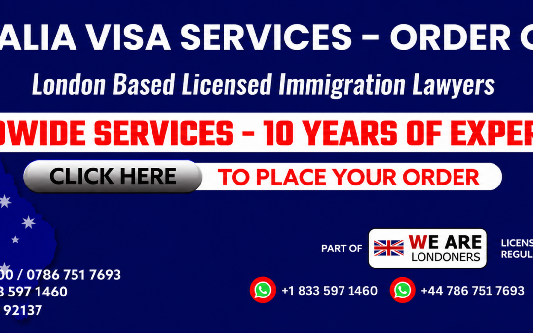 Australia Visa Experts in London: Best Australia Visa Services – 100% Application Support & Expert Guidance